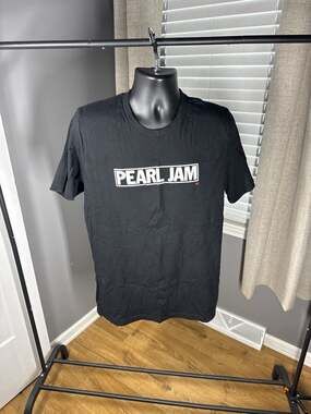 Pearl Jam 2023 Tour Concert T-Shirt Black XL Chicago Austin St. Paul